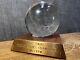 Minnesota Twins 1987 World Series Crystal Baseball Staff Award Rare Trophy