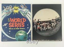 Mlb World Series Souvenir Program Lot'65-'92 (14)