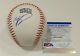 Mookie Betts Red Sox Dodgers Signed Autographed 2018 World Series Baseball Psa