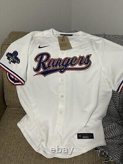 NEW DROP Corey Seager Texas Rangers Gold World Series Champion Jersey XL