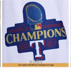 NEW DROP Corey Seager Texas Rangers Gold World Series Champion Jersey XL