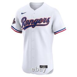 NEW DROP Evan Carter Texas Rangers Gold World Series Champion Jersey L RARE