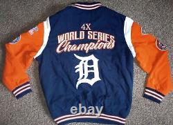 NEW! Detroit Tigers Jacket XXL World Series