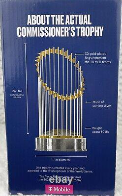 NIB Official Texas Rangers World Series 2023 Replica Trophy Limited Edition