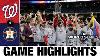 Nationals Win 1st World Series With Game 7 Comeback Win Astros Nationals Mlb Highlights