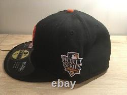New 2010 World Series San Francisco Giants Mlb Baseball Hats Fitted Cap 7 1/2
