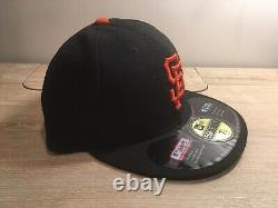 New 2010 World Series San Francisco Giants Mlb Baseball Hats Fitted Cap 7 1/2