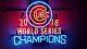 New Chicago Cubs 2016 World Series Champions Baseball Neon Light Sign 20x16