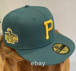 New Era Pittsburgh Pirates 1971 World Series Hat Green 7 3/4 Not Hat Club