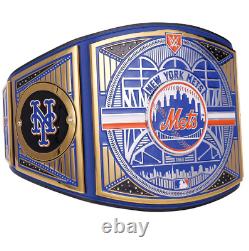 New York Mets Legacy Championship Replica Title Belt 2mm Brass