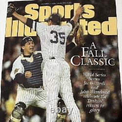 New York Yankees 1996 World Series Champions Sports Illustrated Shirt Vintage