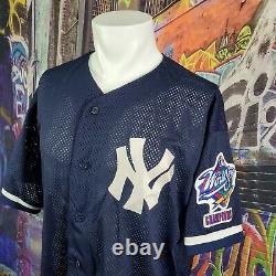 New York Yankees 1999 World Series Baseball Majestic Jersey #22 (Roger Clemens)