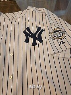 New York Yankees 2009 World Series Derek Jeter Authentic Jersey, Size 52