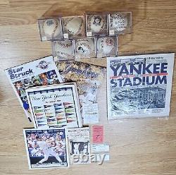 New York Yankees Collection World Series 2000 Spring Training Baseballs USA Toda