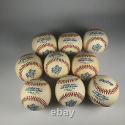 New York Yankees Lot of 9 Rawlings Official 1999 World Series Baseballs