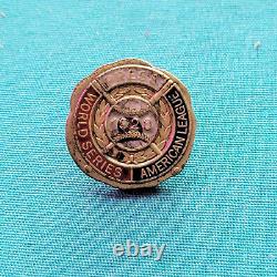 New York Yankees World Series Baseball Press Pin 1928