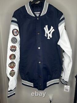 New York Yankees World Series Jacket GIII Sports by Carl Banks Size L NWT