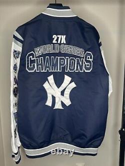 New York Yankees World Series Jacket GIII Sports by Carl Banks Size L NWT