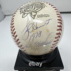 New York Yankees World Series MVP's Multi-Signed MLB Baseball Steiner COA