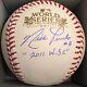 Nick Punto Signed 2011 World Series Baseball With 2011 W. S. C Inscription Jsa Auth