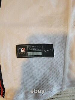 Nike Atlanta Braves Authentic World Series Gold Program Jersey Sz 44 Large Blank