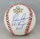 Nolan Ryan Autographed World Series Baseball With Ws Champs 2017- Jsa Auth