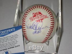 OREL HERSHISER (L. A.) Signed Official 1988 WORLD SERIES Baseball with Beckett COA
