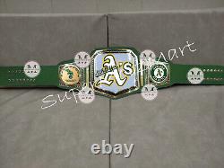 Oakland Athletics Baseball championship belt MLB World Series Champion 2mm Brass