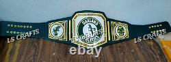 Oakland Athletics Baseball championship belt MLB World Series Champion 2mm Brass