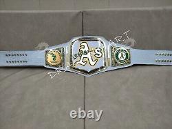 Oakland Athletics Baseball championship belt MLB World Series Champion 2mm Brass