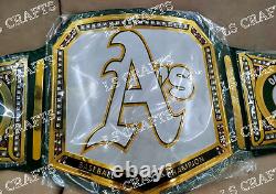 Oakland Athletics Baseball championship belt MLB World Series Champion 4mm Brass