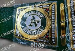 Oakland Athletics Baseball championship belt MLB World Series Champion 4mm Brass