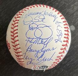 Official 1986 World Series New York Mets Team Signed Ball Cert of Authenticity