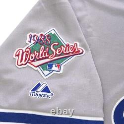 Orel Hershiser Los Angeles Dodgers 1988 World Series Grey Road Jersey Men's