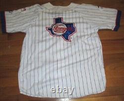 Original TEXAS RANGERS Vtg 1990s Double Sided STARTER Baseball Jersey jacket Med