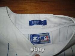 Original TEXAS RANGERS Vtg 1990s Double Sided STARTER Baseball Jersey jacket Med