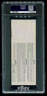 PSA Baseball Ticket 1968 World Series Full GM 7 Detroit Tigers Cards Clincher 4