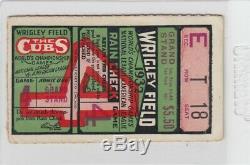 Pair (2) 1932 World Series Ny Yankees Title Babe Ruth Last Ws Game 4 Ticket