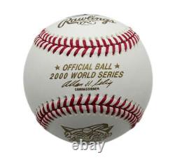 Paul O'Neill Autographed 2000 World Series Baseball Yankees Beckett 177254