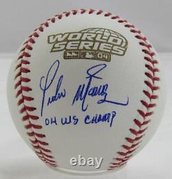 Pedro Martinez Signed Rawlings 2004 World Series Baseball with Insc JSA Witness CO