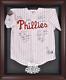 Philadelphia Phillies 2008 World Series Champs Mahogany Framed Jersey Case