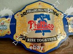 Philadelphia Phillies Championship Belt World Series MLB Baseball 2mm Brass