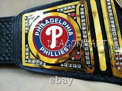 Philadelphia Phillies World Series Championship Belt MLB Baseball Belt 2mm Brass