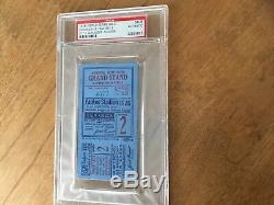 Psa 1926 World Series Ticket NY Yankees 1st cardinals WS W Lou Gehrig Babe Ruth