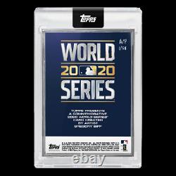 RANDY AROZARENA 2020 Topps Project x World Series Gregory Siff AP #/58 RC Silver