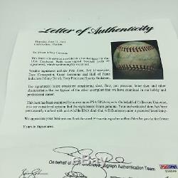 RARE 1976 Cincinnati Reds World Series Champs Team Signed Baseball PSA DNA COA