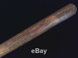 RARE Antique Early 1910s A. J. Reach World Series No 105 Model Baseball Bat 34.5