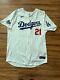 Rare Authentic Walker Buehler World Series Champs Nike Jersey 52