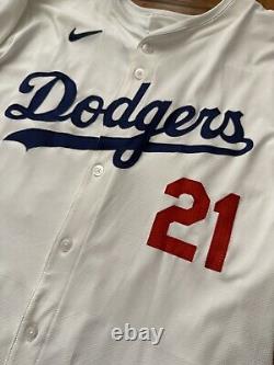 RARE Authentic Walker Buehler World Series Champs Nike Jersey 52