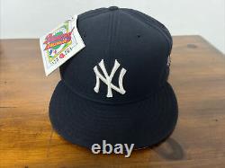 RARE New Era 5950 DIAMOND Collection NY Yankees 1996 World Series Baseball Cap